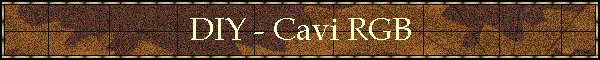 DIY - Cavi RGB