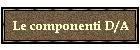 Le componenti D/A