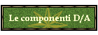 Le componenti D/A